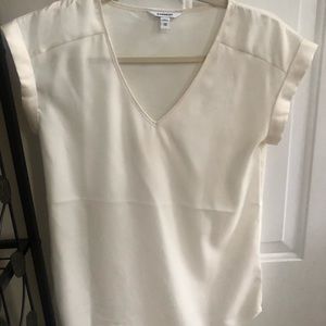 Ivory short sleeve top